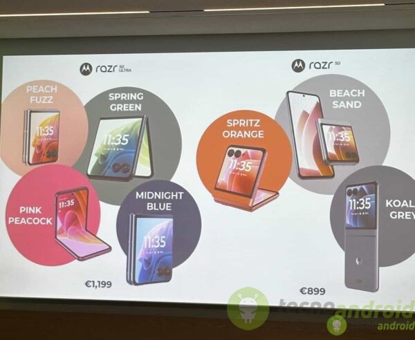 Motorola Razr 50 - design Motorola Razr 50 - design