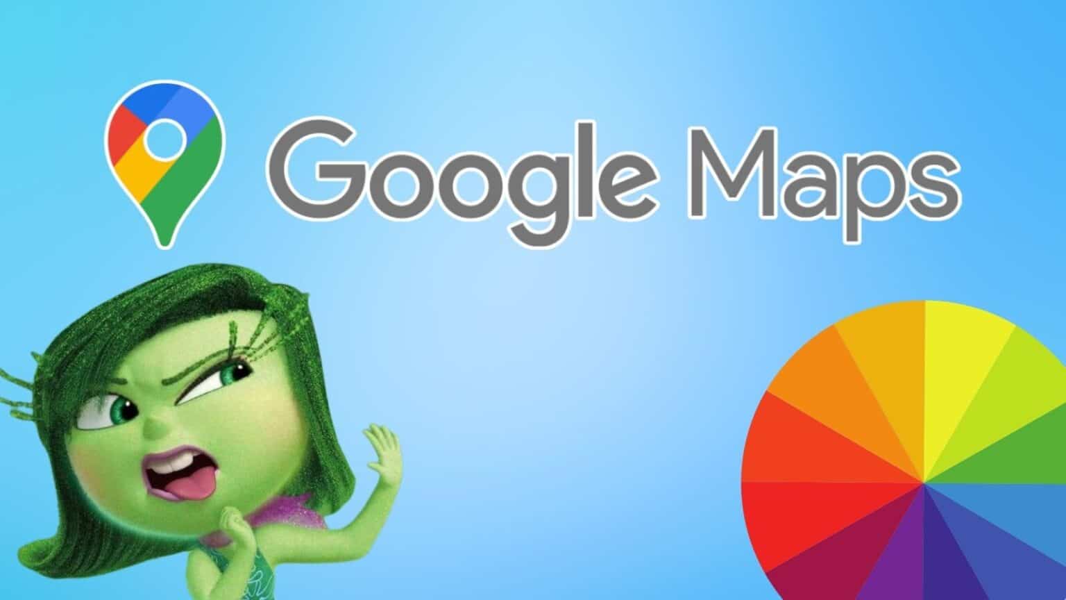 Google Maps: la nuova combinazione di colori non conquista