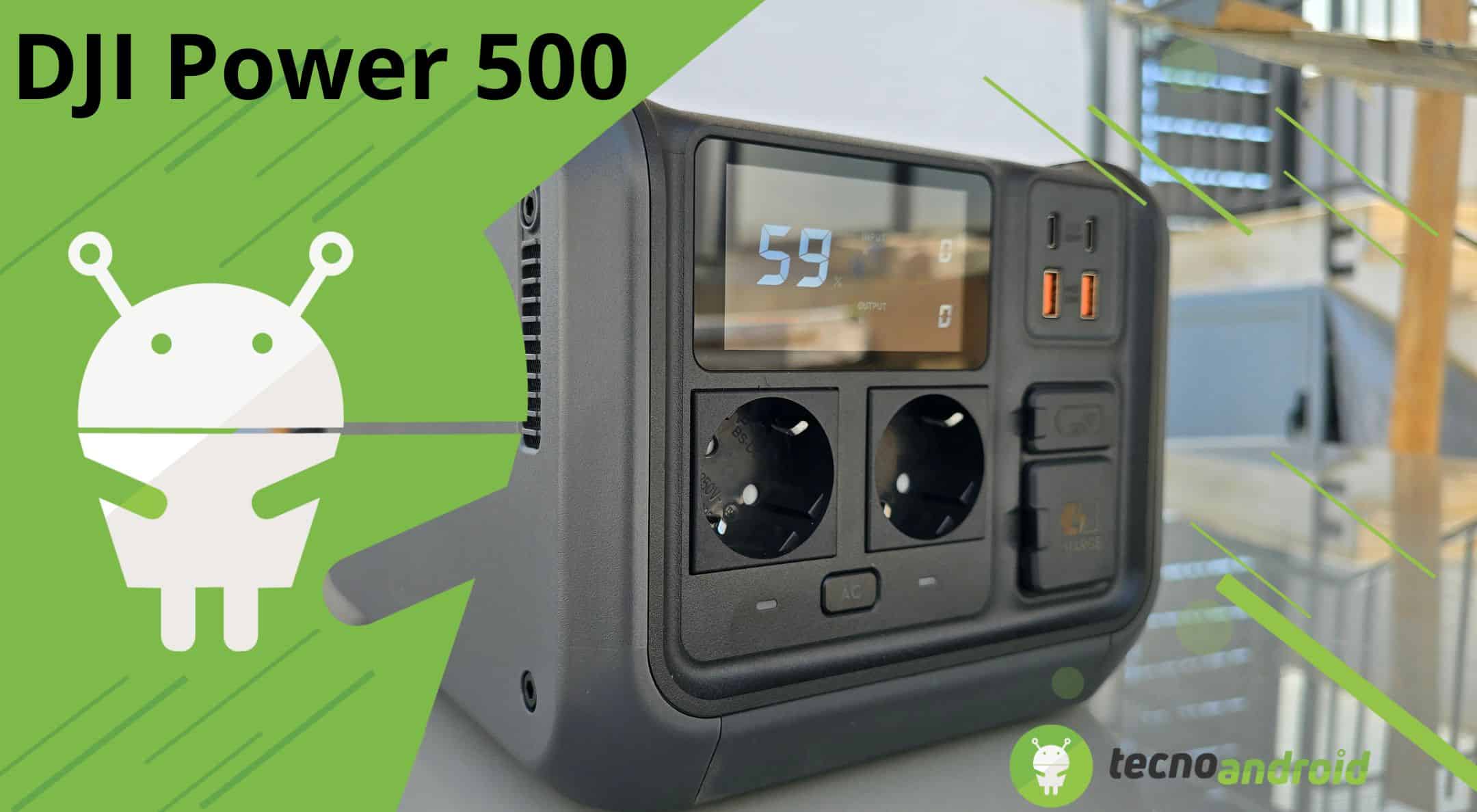 DJI Power 500: la power station compatta da 512Wh – Recensione
