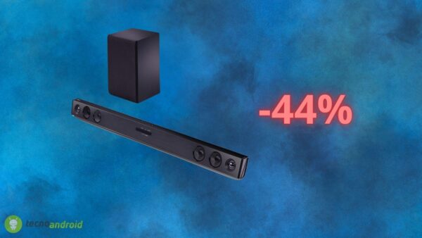 Soundbar LG a prezzo incredibile: SCONTO del 44% attivo su Amazon