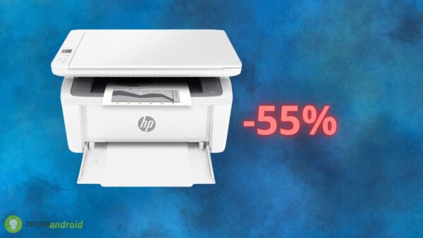 Stampante HP con sconto del 55%: offerta da non credere su Amazon