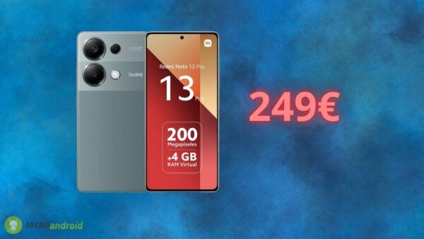 Xiaomi Redmi Note 13 Pro: PREZZO assurdo oggi su Amazon