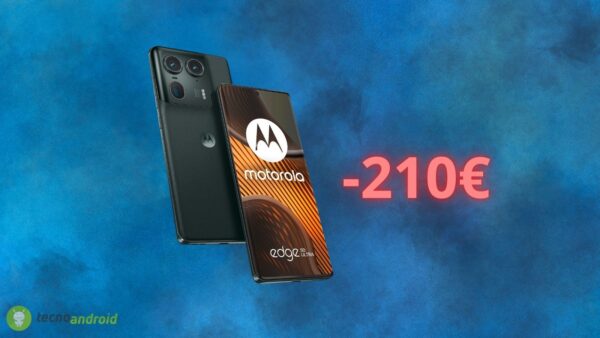 Motorola Edge 50 Ultra: scontato di 210 euro su Amazon, è MINIMO STORICO
