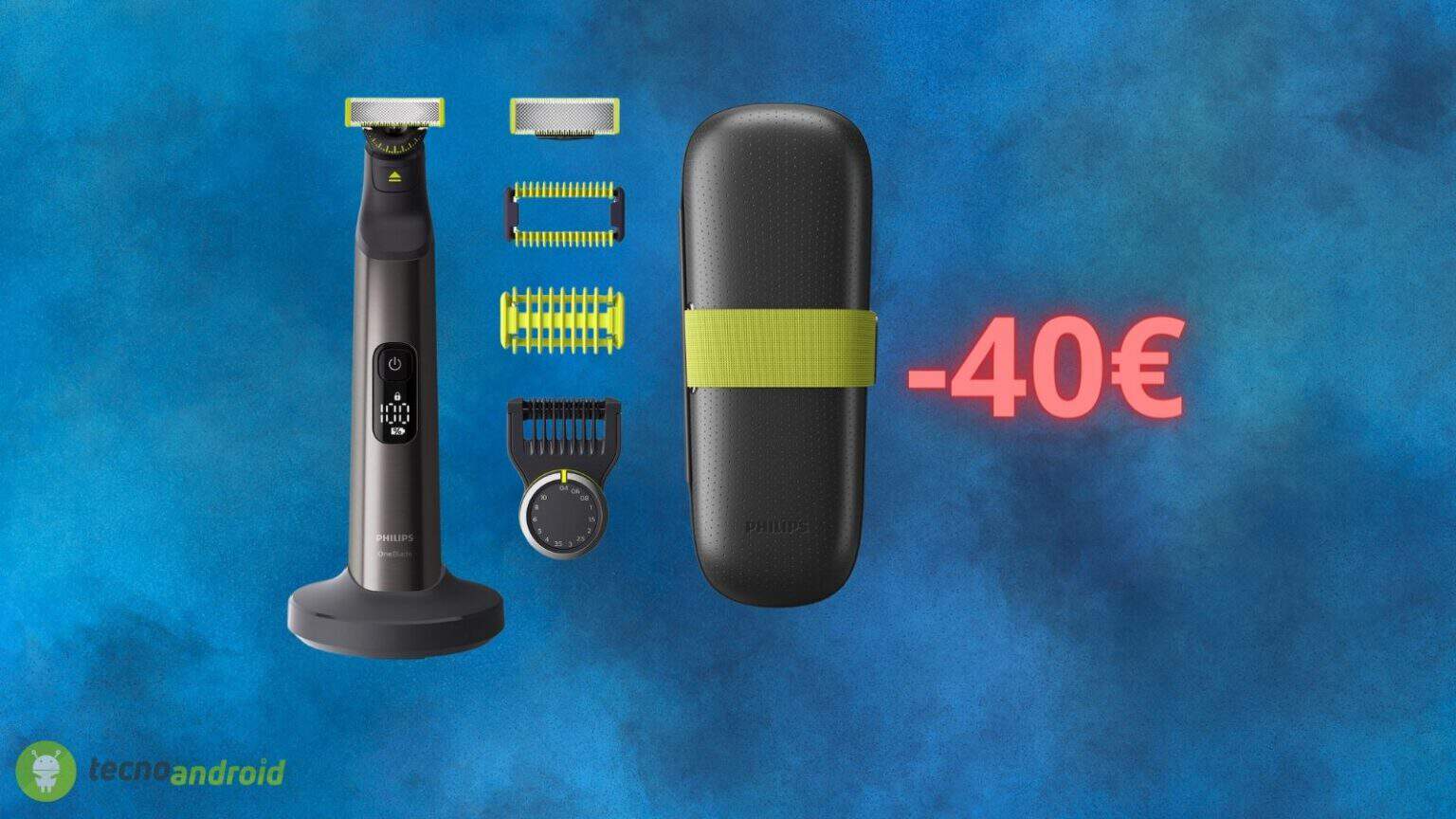 Philips OneBlade Pro: prezzo SCONTATISSIMO su Amazon, costa 40 euro in meno