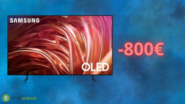 Smart TV OLED di Samsung con sconto di 800 euro su Amazon: è una PAZZIA