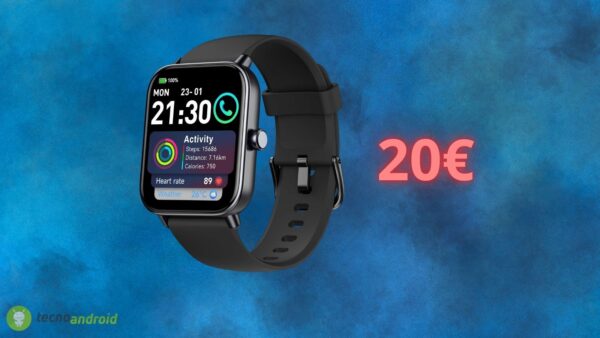 Smartwatch a 20 euro su Amazon con doppio COUPON GRATIS