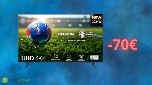 Hisense Smart TV: offerta ASSURDA su Amazon