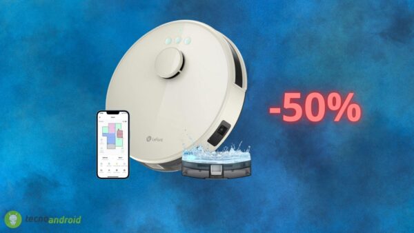 Robot aspirapolvere al 50% di sconto: offerta IMPERDIBILE su Amazon