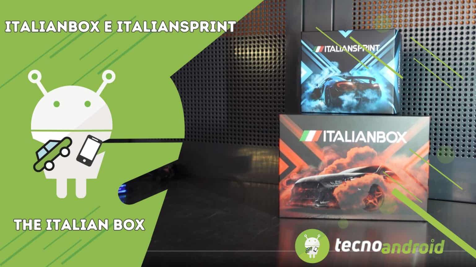 ITALIANBOX E ITALIANSPRINT