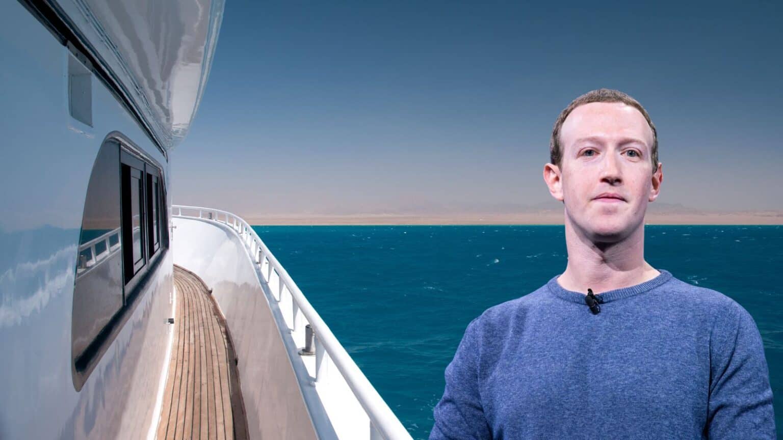 Mark Zuckerberg in vacanza sul suo megayacht in Italia