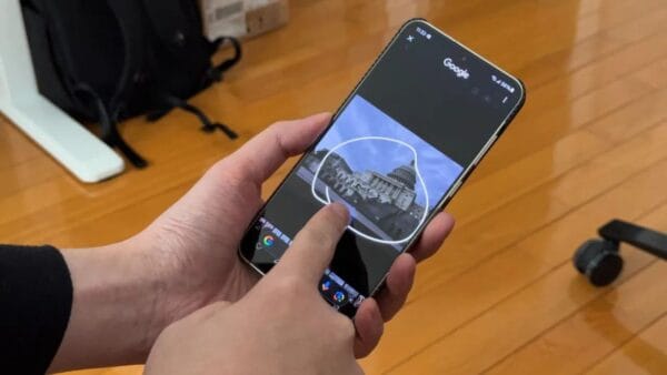Android: il Cerchia e Cerca scansione anche i codici a barre e QR
