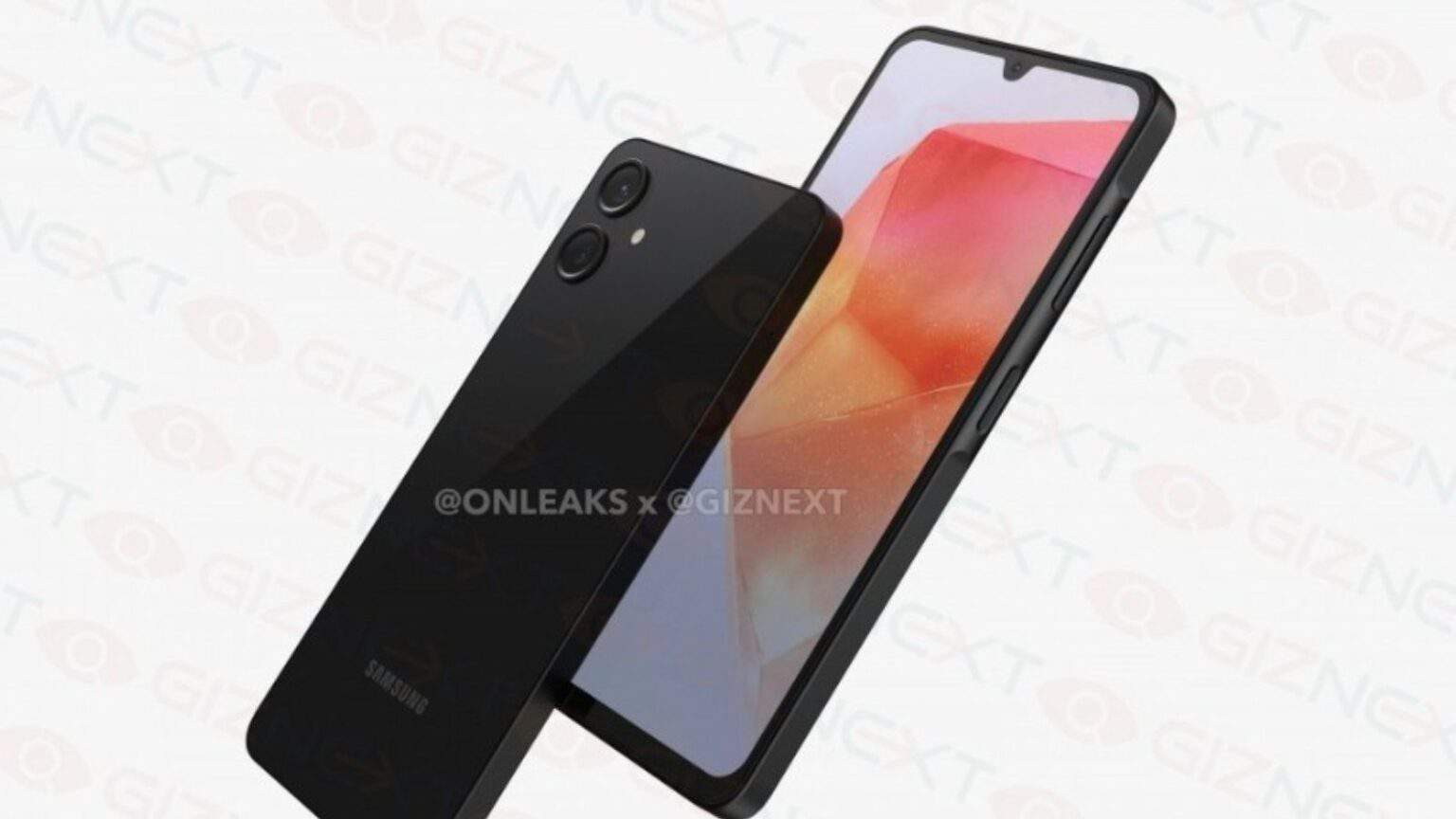 Samsung Galaxy A06 renders