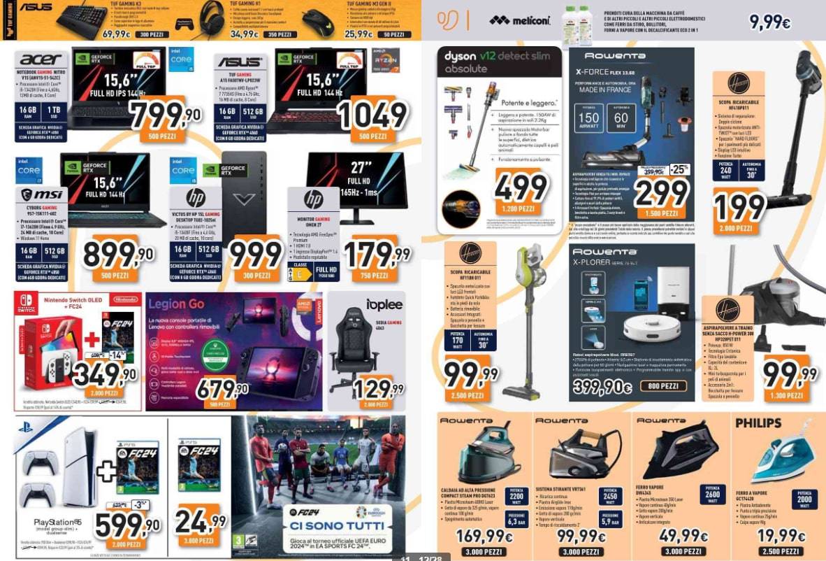 Screenshot 2024-06-30 105358 Black FRIDAY Summer Edition unieuro volantino