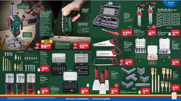 Lidl - caratteristiche lidl volantino
