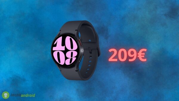 Samsung Galaxy Watch6 è SCONTATISSIMO su Amazon: costa veramente poco