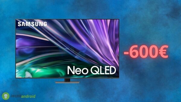 Smart TV SAMSUNG scontata di 600 euro oggi su Amazon