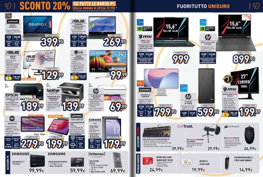 Screenshot 2024-08-01 104128 volantino unieuro