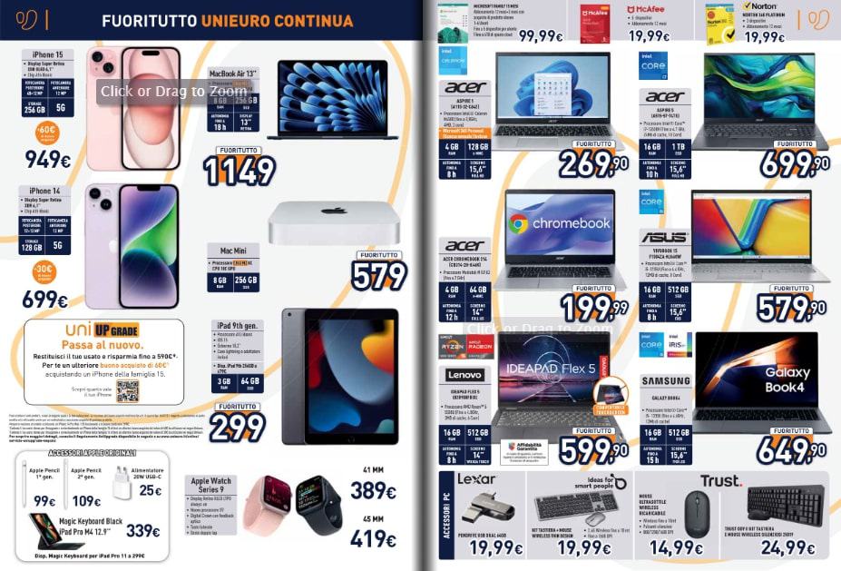 Screenshot 2024-08-14 152830 volantino unieuro