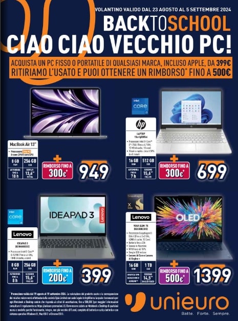Screenshot 2024-08-23 110733 volantino unieuro