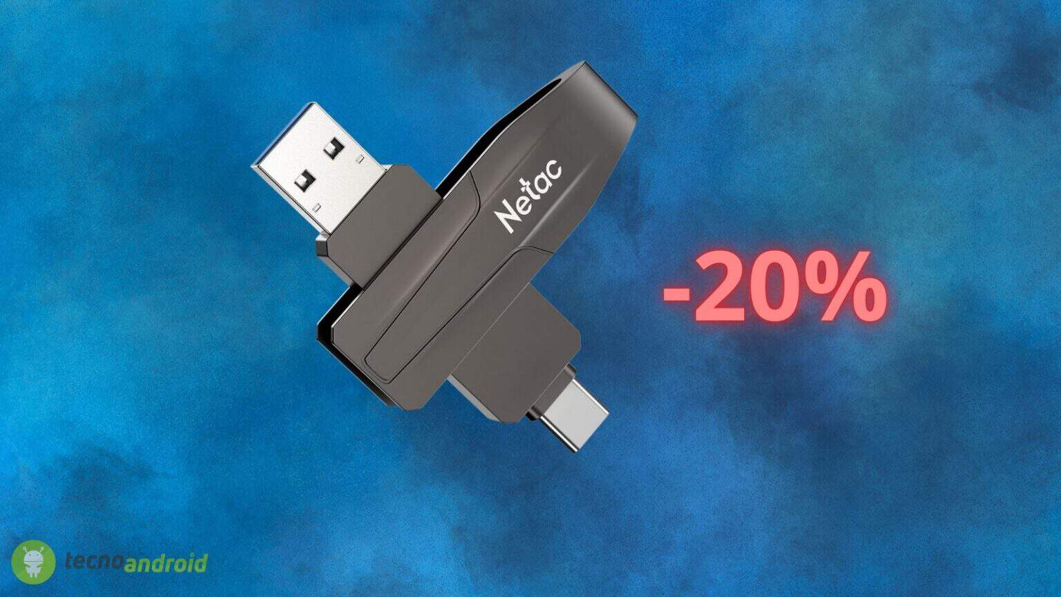 Chiavetta USB SSD da 1TB con SCONTO del 20% su Amazon