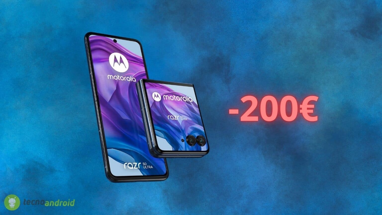 Motorola Razr 50 Ultra: prezzo in OFFERTA di quasi 200 euro su Amazon