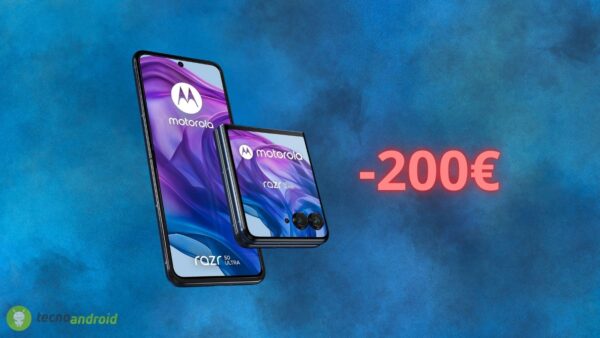 Motorola Razr 50 Ultra: prezzo in OFFERTA di quasi 200 euro su Amazon