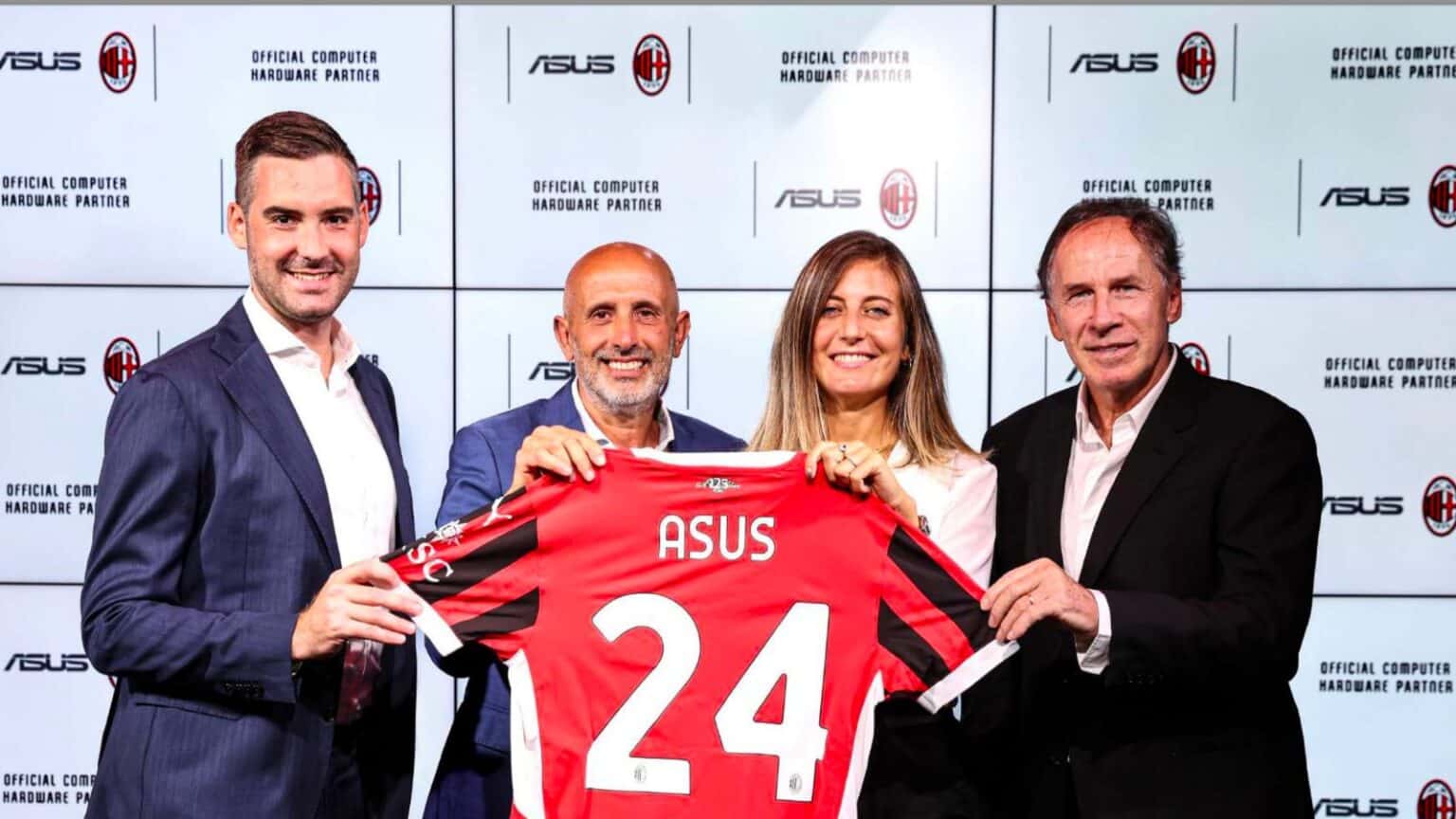 ASUS diventa Official Computer Hardware partner di AC Milan
