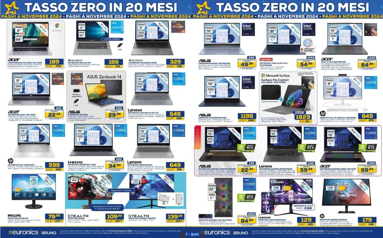 Screenshot 2024-09-12 102117 Euronics: la tecnologia al MIGLIOR PREZZO in assoluto