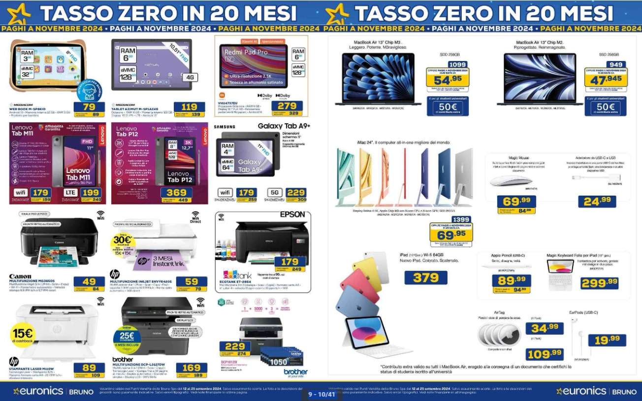 Screenshot 2024-09-12 102125 Euronics: la tecnologia al MIGLIOR PREZZO in assoluto