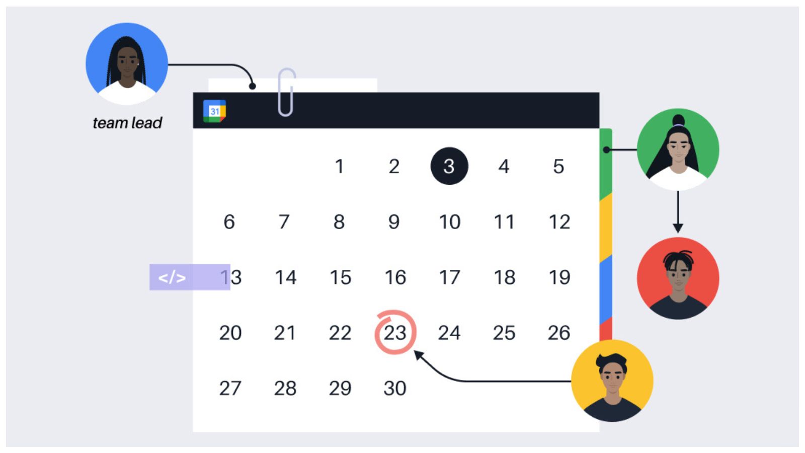 Google Calendar: interfaccia rinnovata e tema scuro