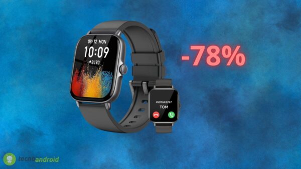 Smartwatch con il 78% di sconto su Amazon: è quasi REGALATO