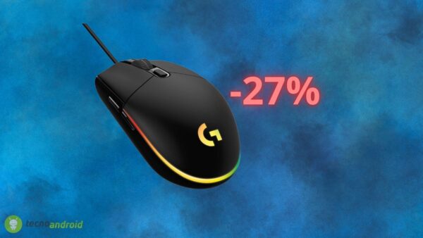 Mouse Logitech G G203 a prezzo SHOCK su Amazon: lo sconto è assurdo