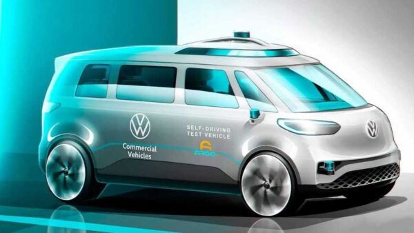 Volkswagen e ID.Buzz: la mobilità autonoma in stile "Cybercab" Tesla