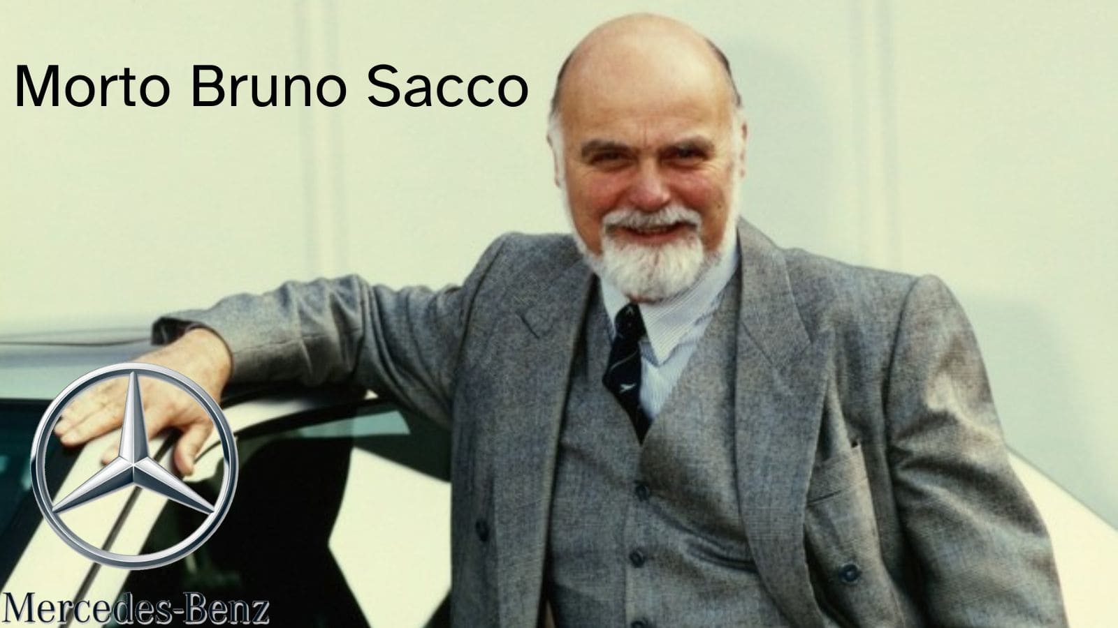 Mercedes : Bruno Sacco è morto