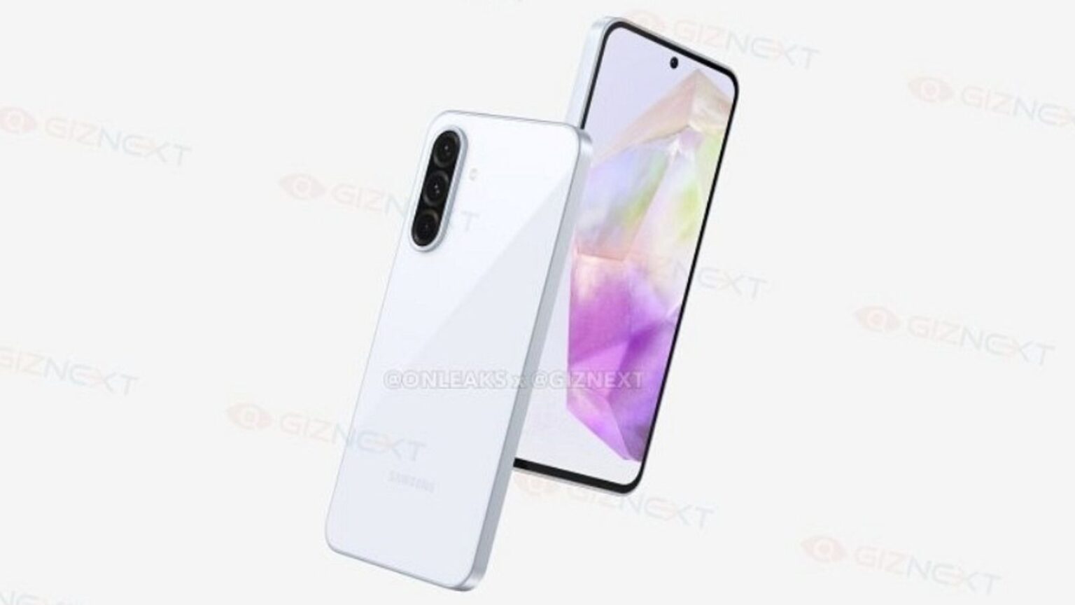 Samsung Galaxy a36 renders