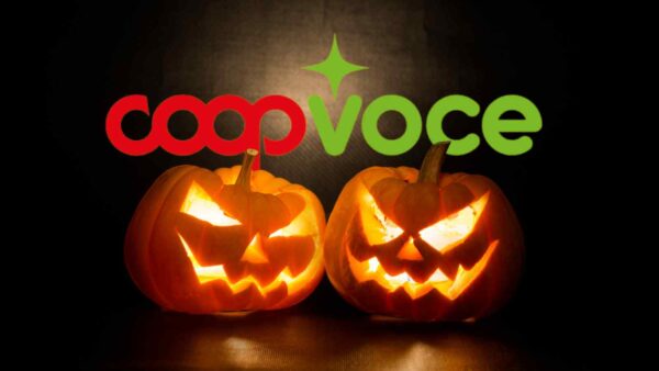 CoopVoce presenta un'offerta da paura per Halloween! Vieni a scoprire la nuova Evo 200 con minuti illimitati a soli 7,90 al mese.