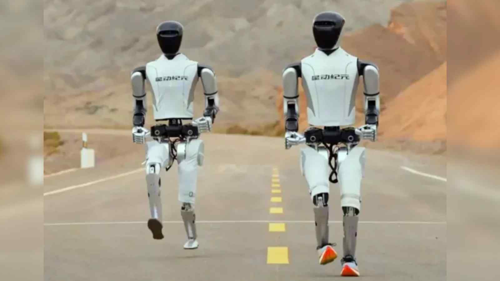 STAR1 il robot umanoide che sfida i limiti della velocità nel deserto