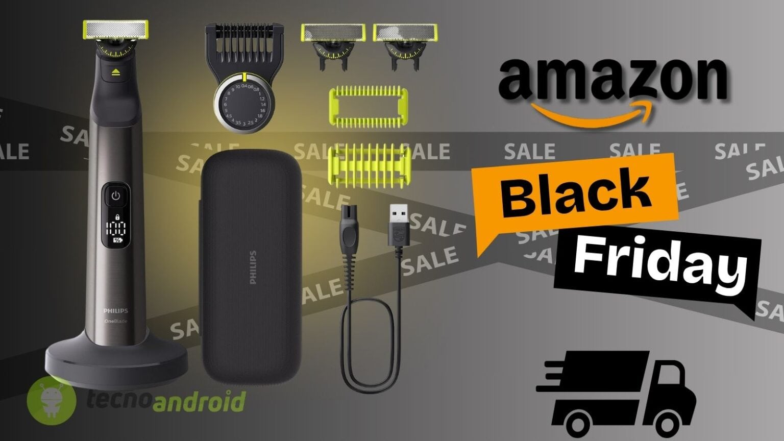 Philips OneBlade Pro 360 in super sconto su Amazon: rasoio multifunzione