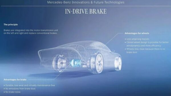 Mercedes rivoluziona i freni per le auto elettriche e segna il futuro della mobilità