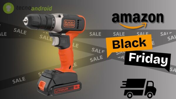Promo Amazon Black Friday: trapano avvitatore BLACK+DECKER a meno di 60€