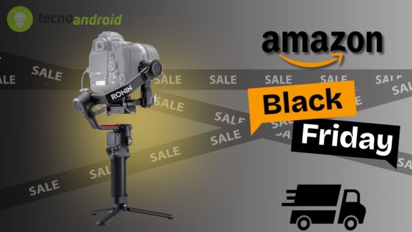 Amazon Black Friday: prezzo EXTRA SCONTATO sul DJI RS 2 Pro Combo