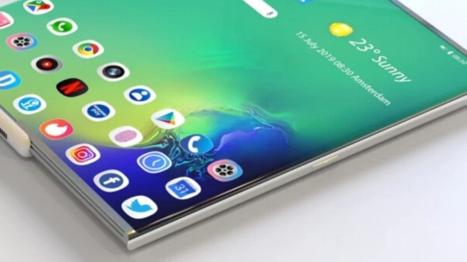 Samsung, un tablet con schermo arrotolabile: spunta un brevetto in rete