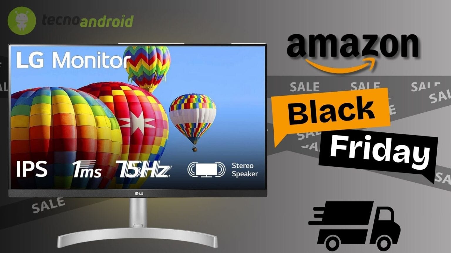 Amazon Black Friday: monitor LG 24ML60SP ad un prezzo STRAORDINARIO