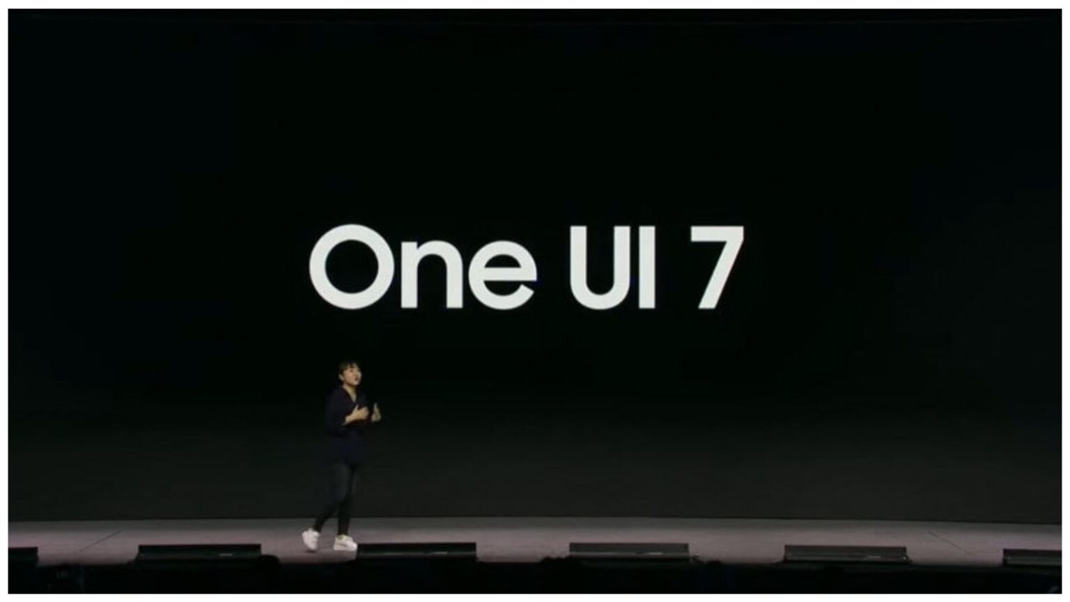 One