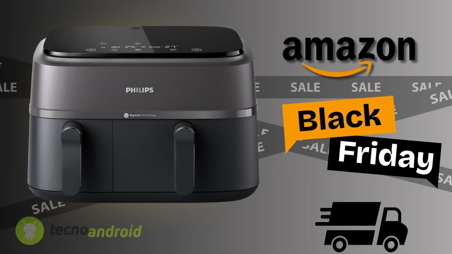 Philips Dual Basket Air Fryer: la promo Amazon Black Friday che ti cambia la cucina