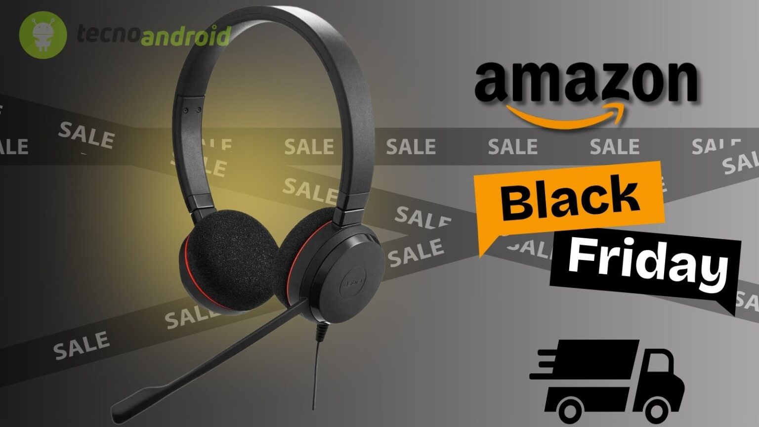 Prosegue il Black Friday Amazon: SCONTO SUPER su cuffie Jabra Evolve 20