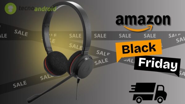 Prosegue il Black Friday Amazon: SCONTO SUPER su cuffie Jabra Evolve 20