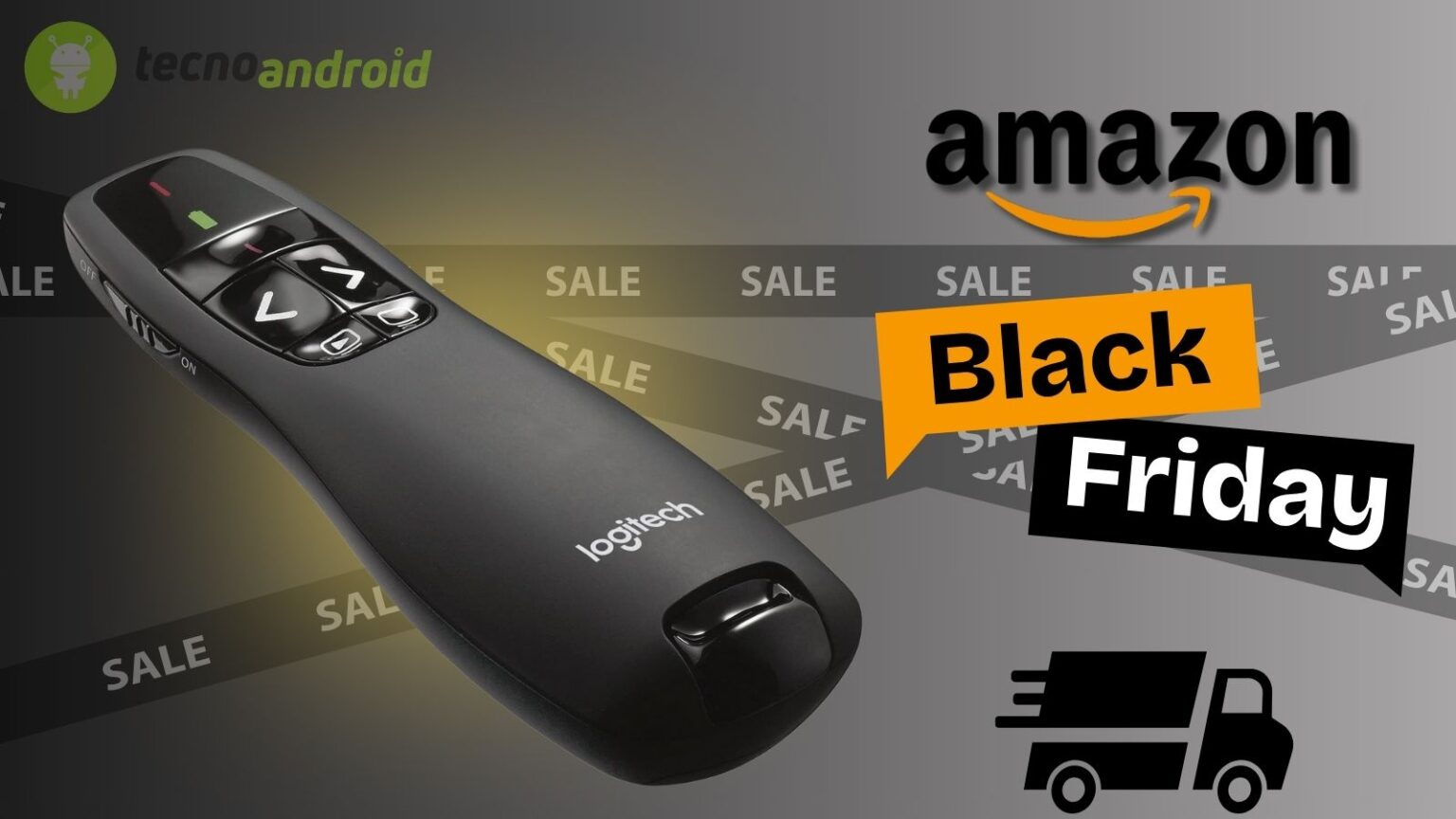 Amazon BLack Friday: puntatore laser LOGITECH ad un PREZZO IPER STRACCIATO