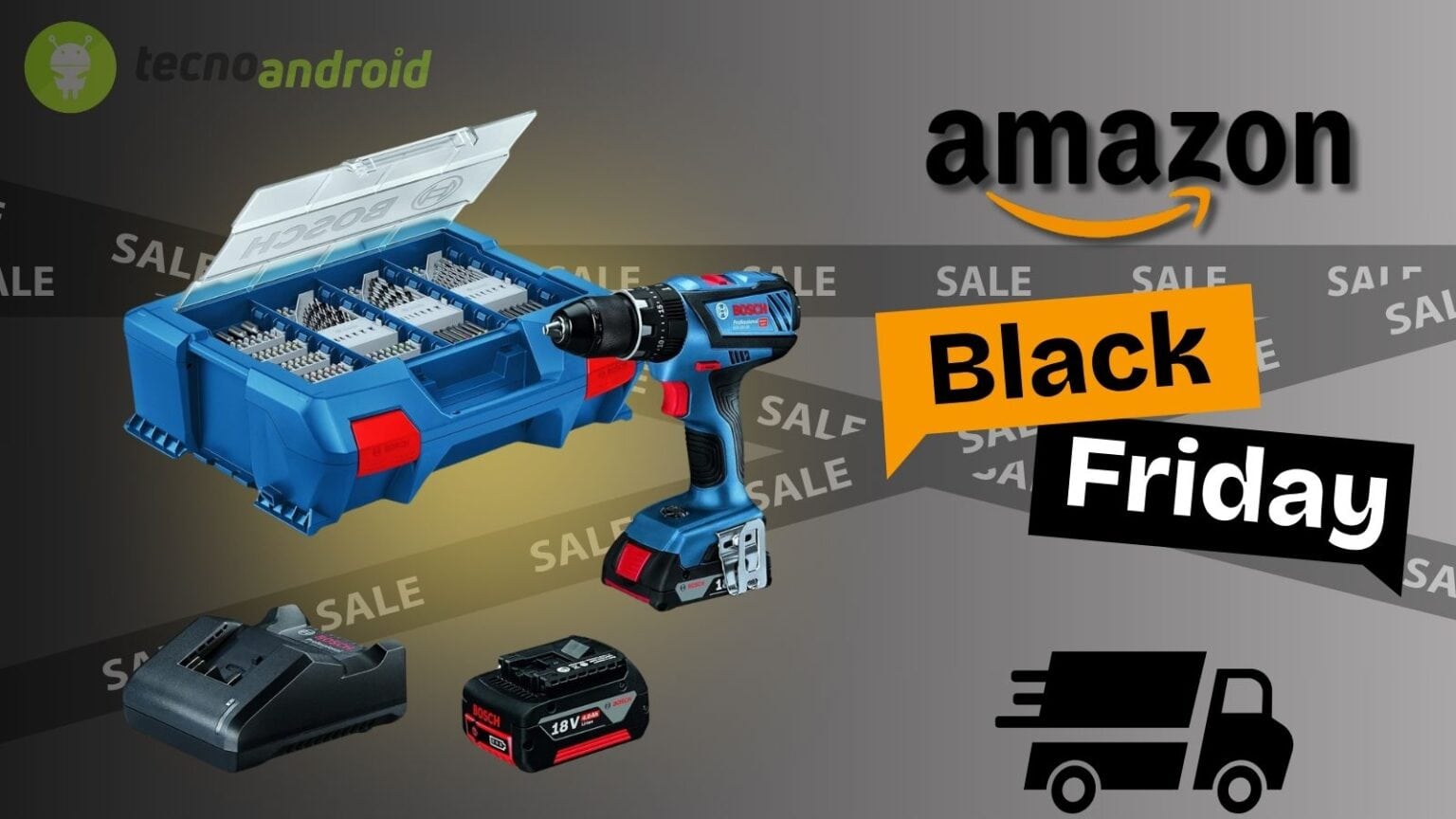 Black Friday Amazon: il Trapano-Avvitatore in OFFERTA FOLLE per il tuo fai-da-te