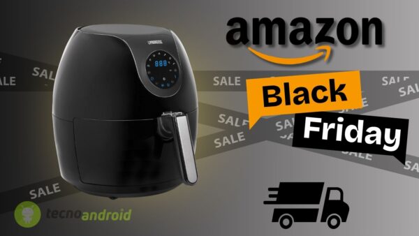 Black Friday Amazon: friggitrice ad aria Princess Aerofryer in MAXI OFFERTA